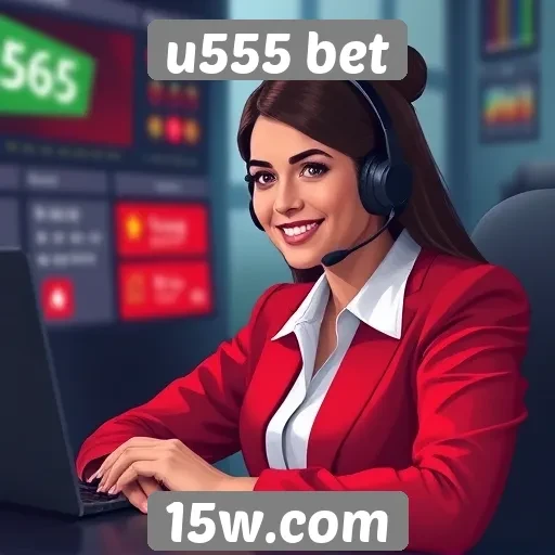 Suporte ao cliente do u555 bet em foco
