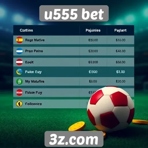 Opções de pagamento disponíveis na u555 bet