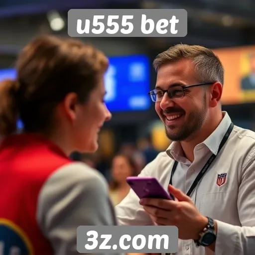 Experiência do usuário no u555 bet